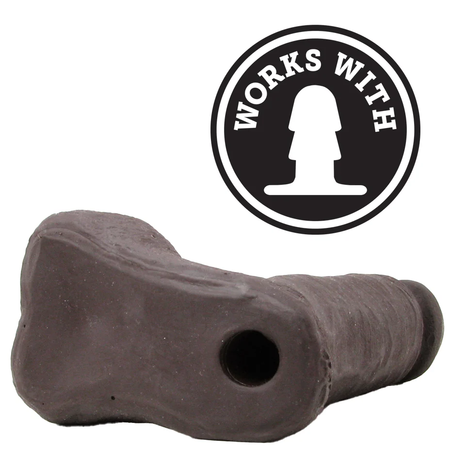 8 Inch UR3 Vac-U-Lock Cock in Chocolate - Image 5