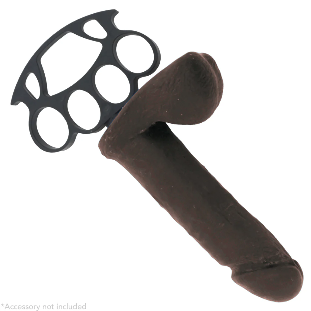 8 Inch UR3 Vac-U-Lock Cock in Chocolate - Image 6