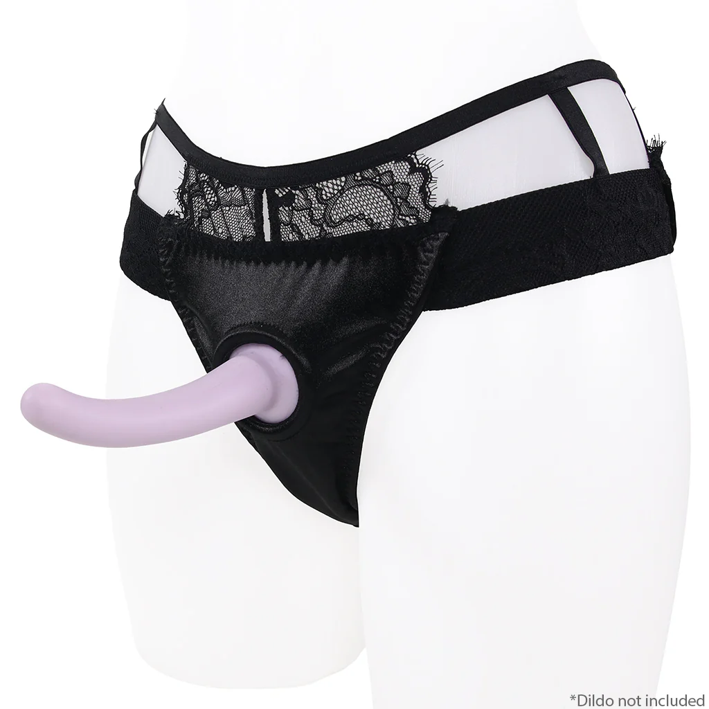 Bedroom Bliss Belle Panty Harness & Garter in Medium - Image 3