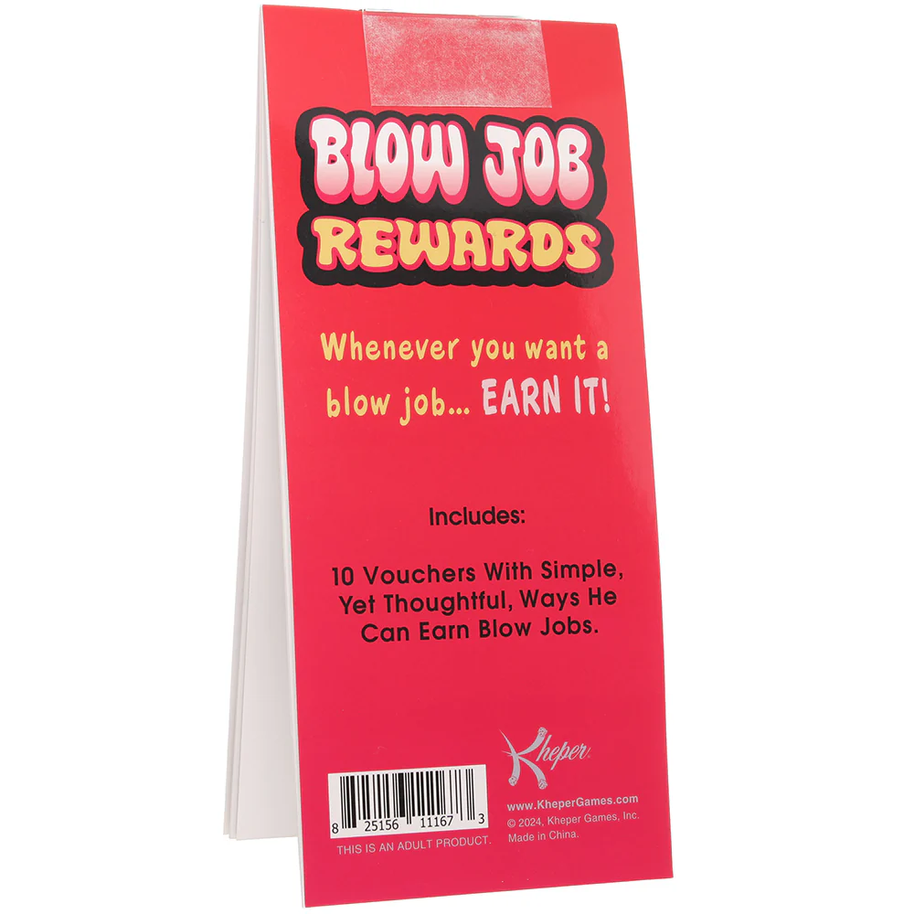 Blow Job Rewards Voucher Booklet - Image 7
