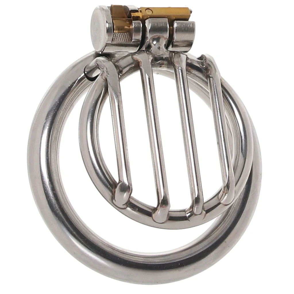 Blueline Stainless Steel Inverted Micro Jail Time Cock Cage