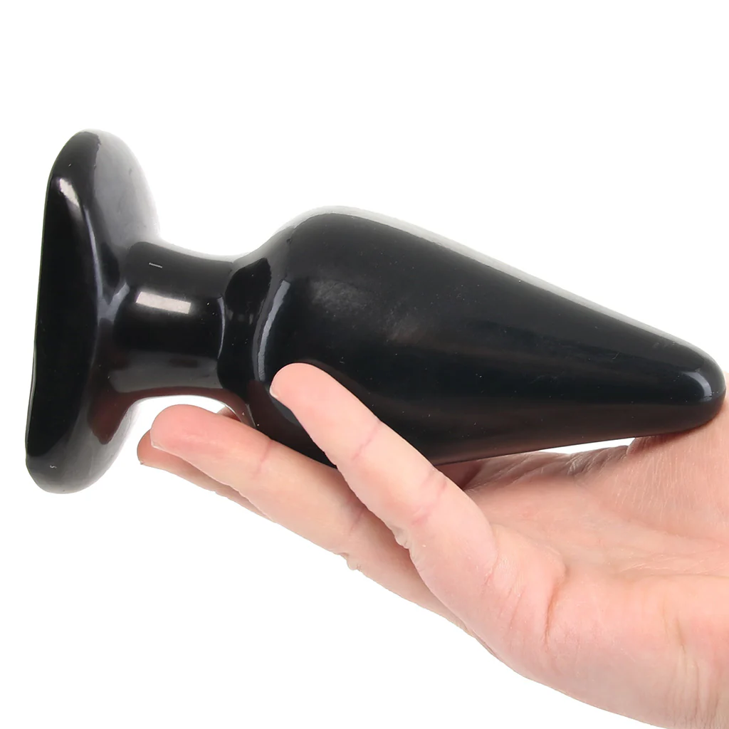 Butt Plug Large in Black - Image 4