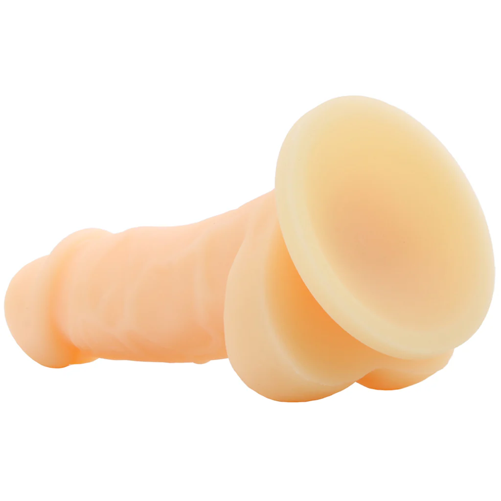 Colours Pleasures 4" Silicone Dildo in Cream - Image 5