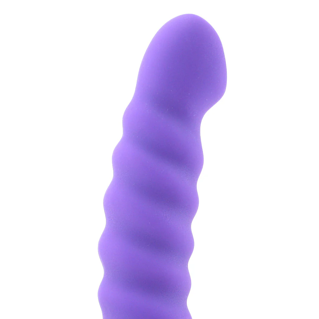 Kendall Silicone Dildo in Neon Purple - Image 2