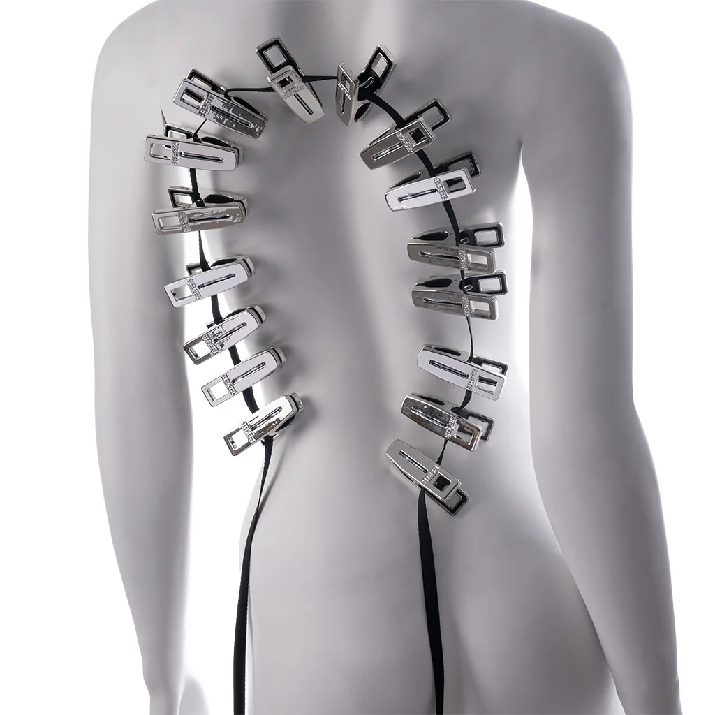 Edge Body Zipper Clothes Pin Set