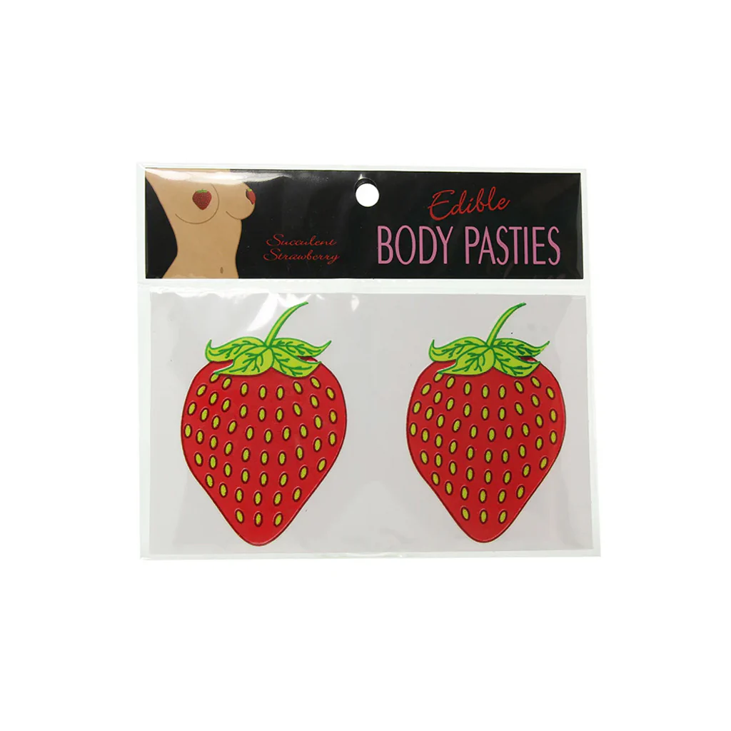 Edible Body Pasties in Strawberry - Image 2
