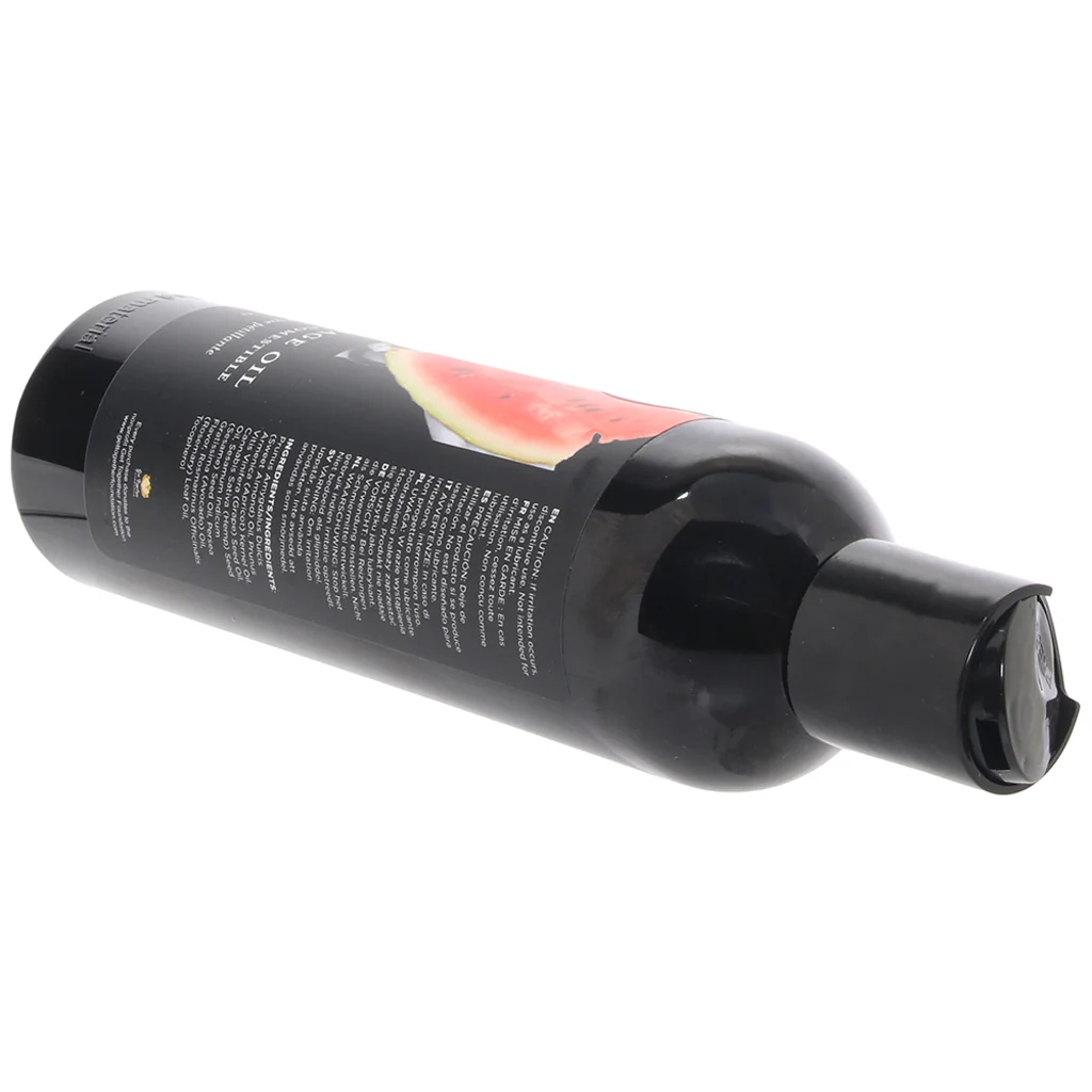 Edible Massage Oil 8oz/236ml in Watermelon - Image 2