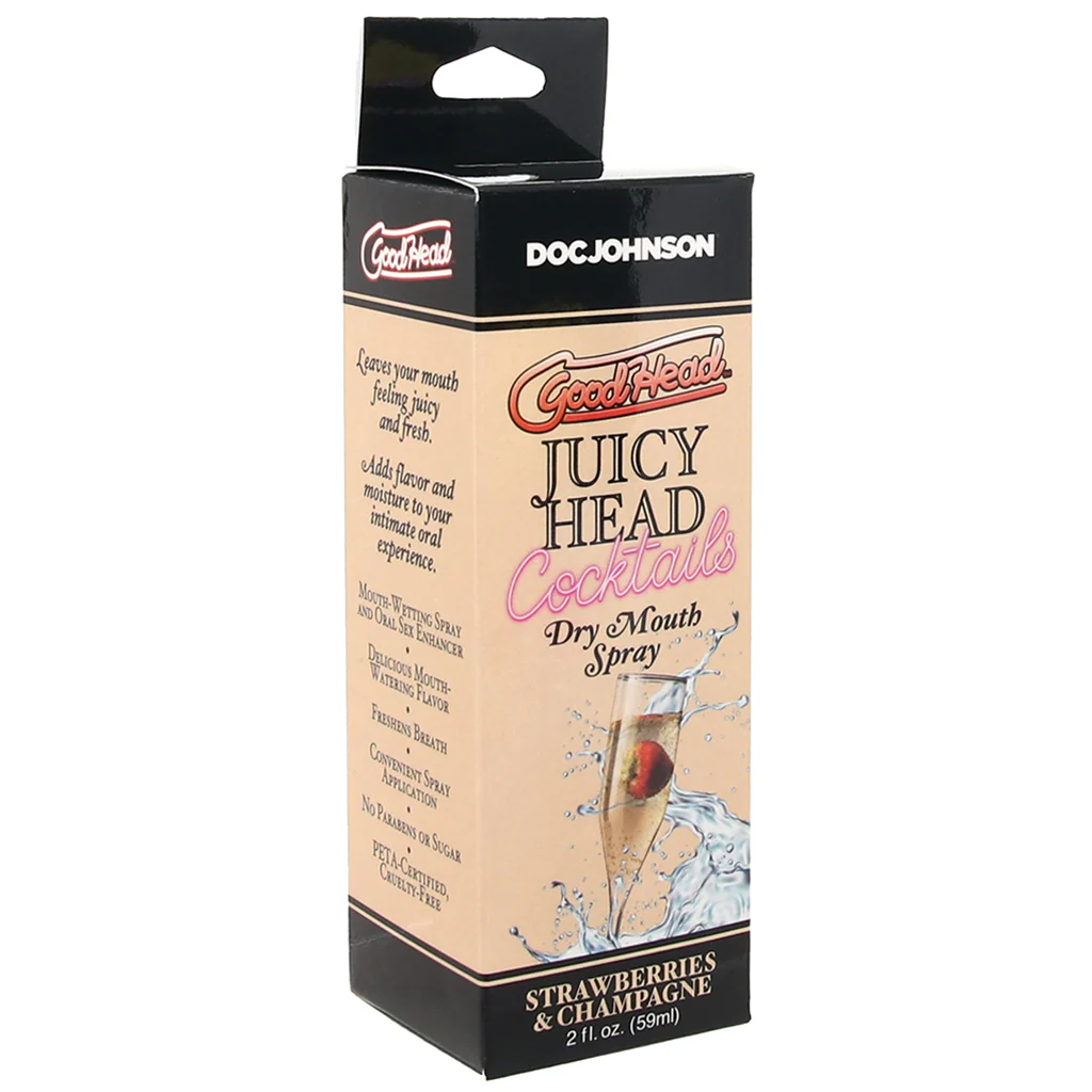 GoodHead Juicy Mouth Spray 2oz/59ml in Strawberries & Champ - Image 9