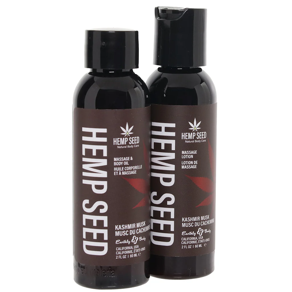 Hemp Seed Tranquility Trio Massage Kit in Kashmir Musk - Image 2