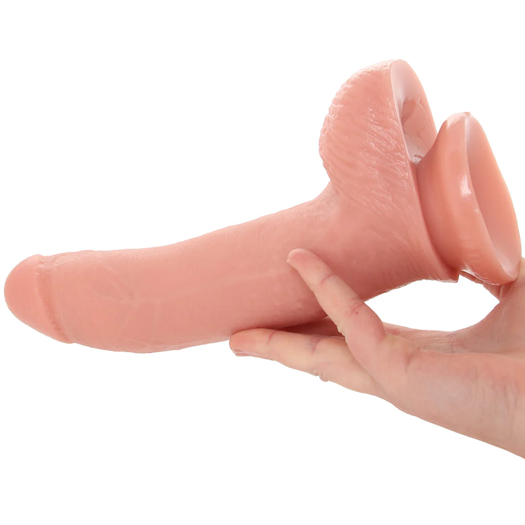 King Cock 9 Inch Cock with Balls in Flesh - Image 4