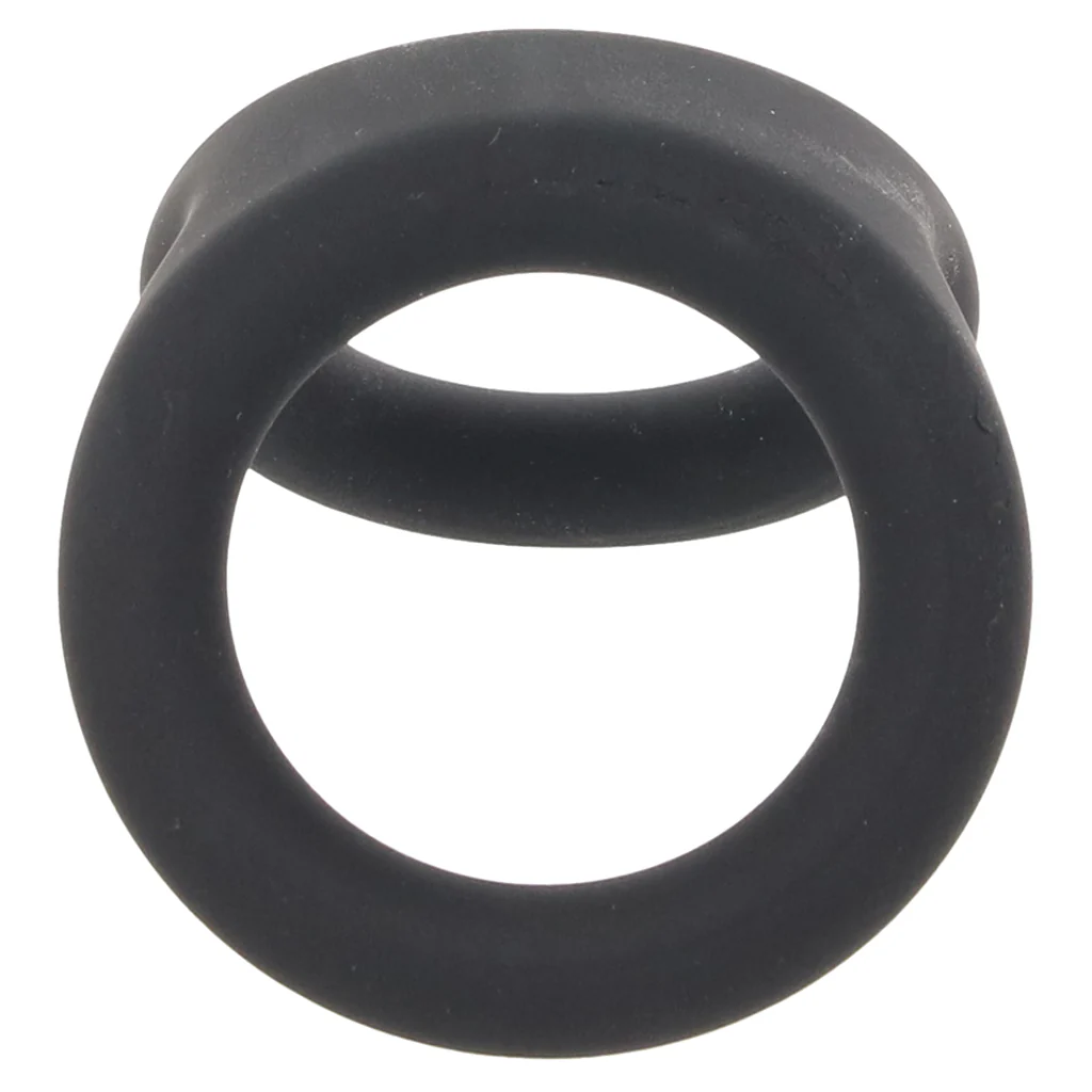 LEVELZ Small Double O Cock Ring in 1"/2.5cm - Image 3