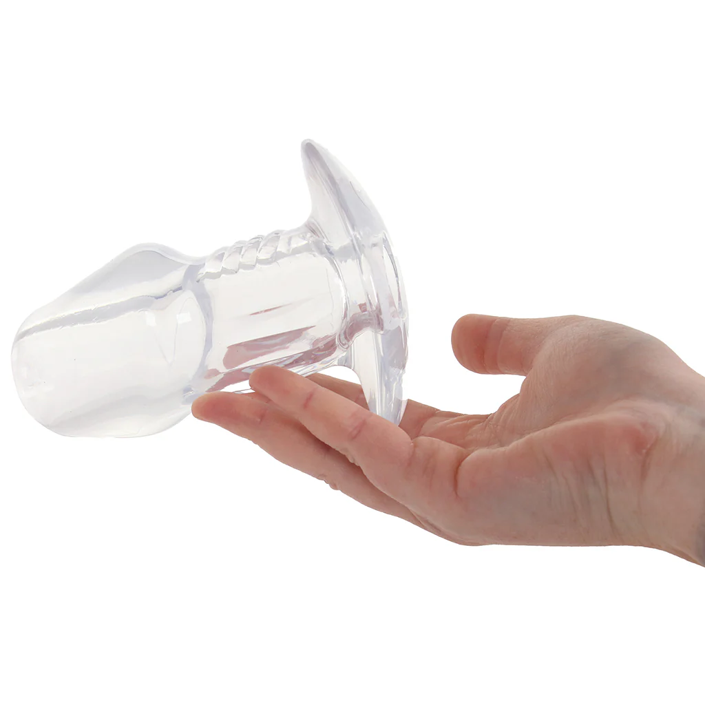 Master Series Dicked Hollow Anal Plug in Large - Image 4
