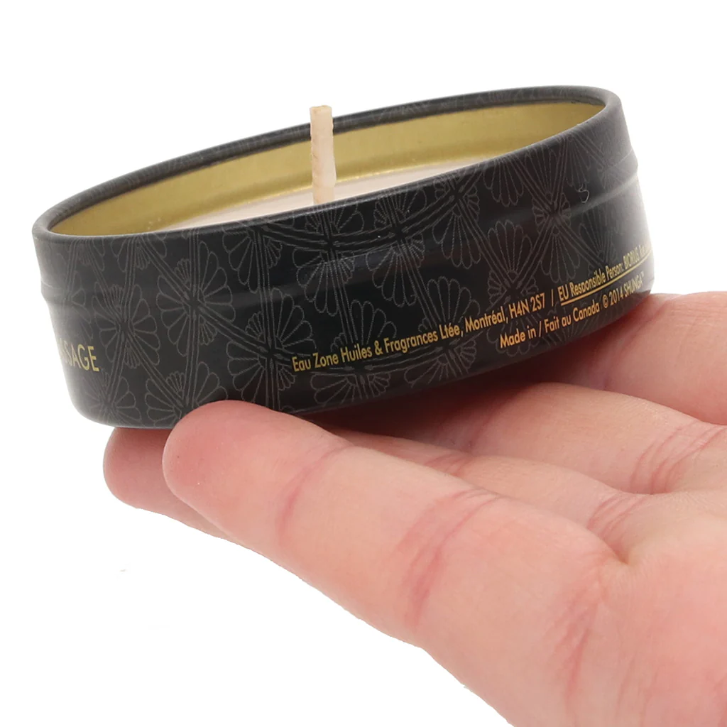 Romance Mini Massage Candle 1oz/30ml in Strawberry Wine - Image 4