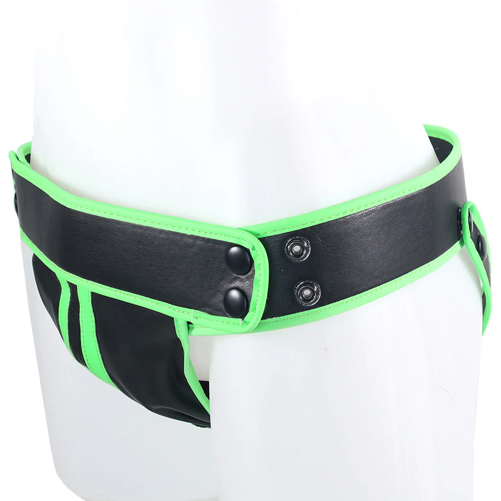 Ouch! Glow In The Dark Striped Jock Strap /XL - Image 2