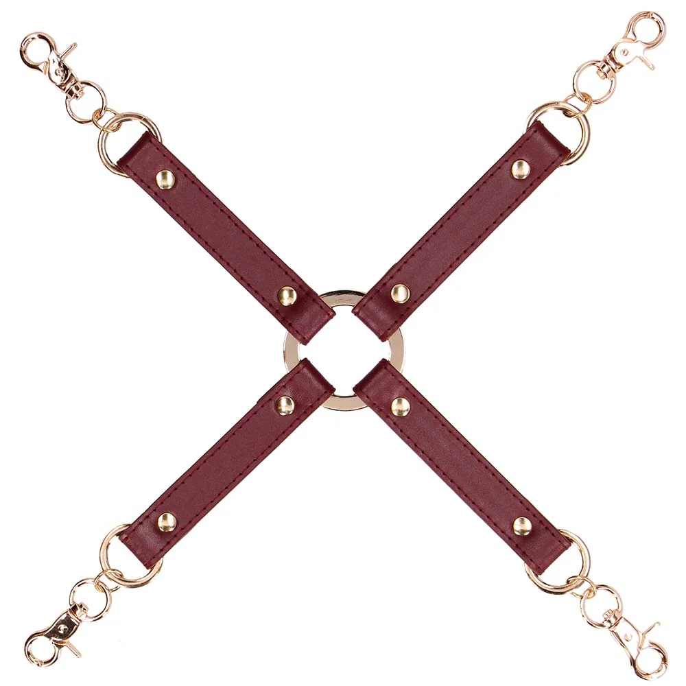 Ouch! Halo Hogtie Connector in Burgundy