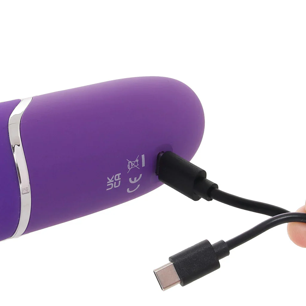 PinkCherry Warming Realistic Rabbit Vibe in Purple - Image 8