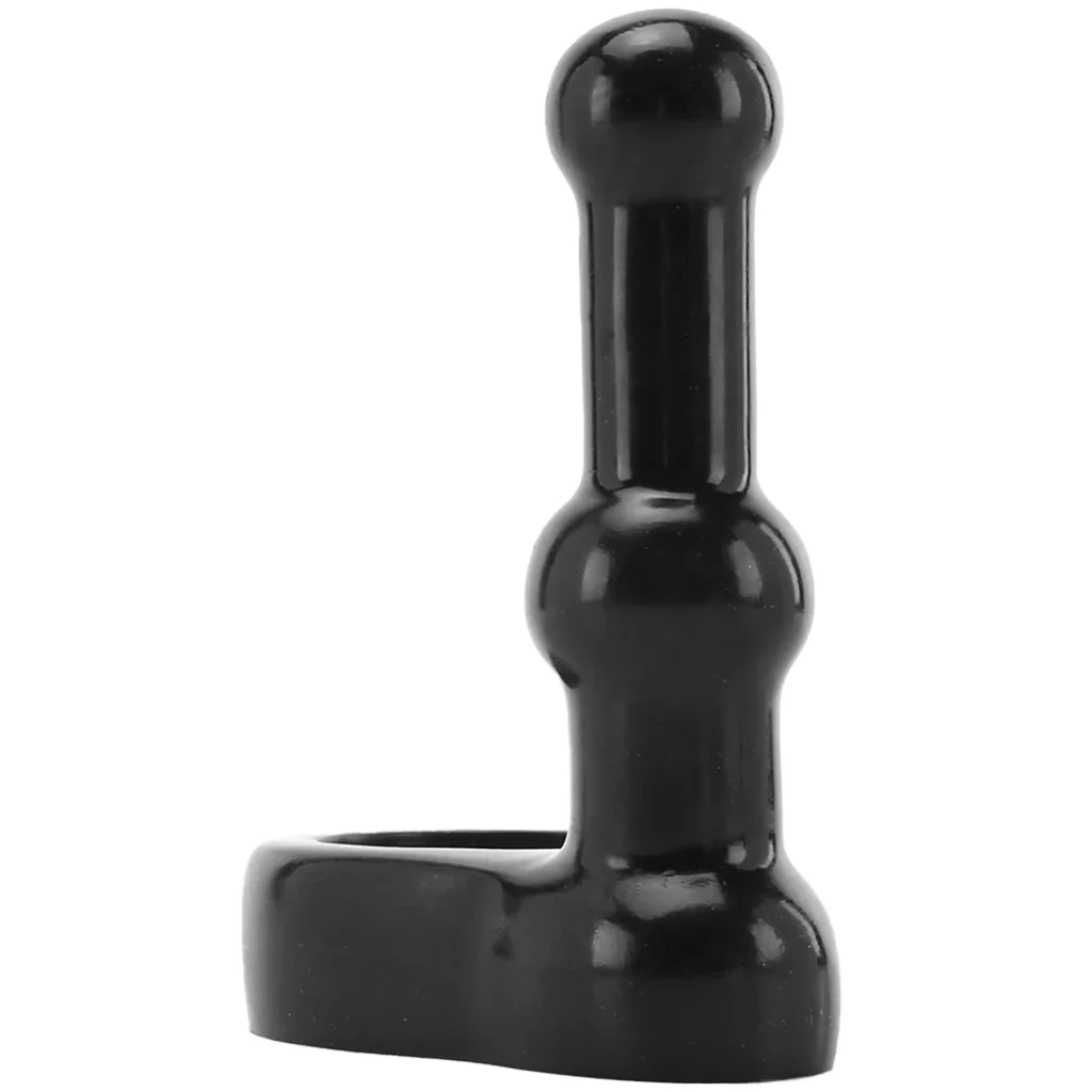 Platinum Silicone The Double Dip in Black