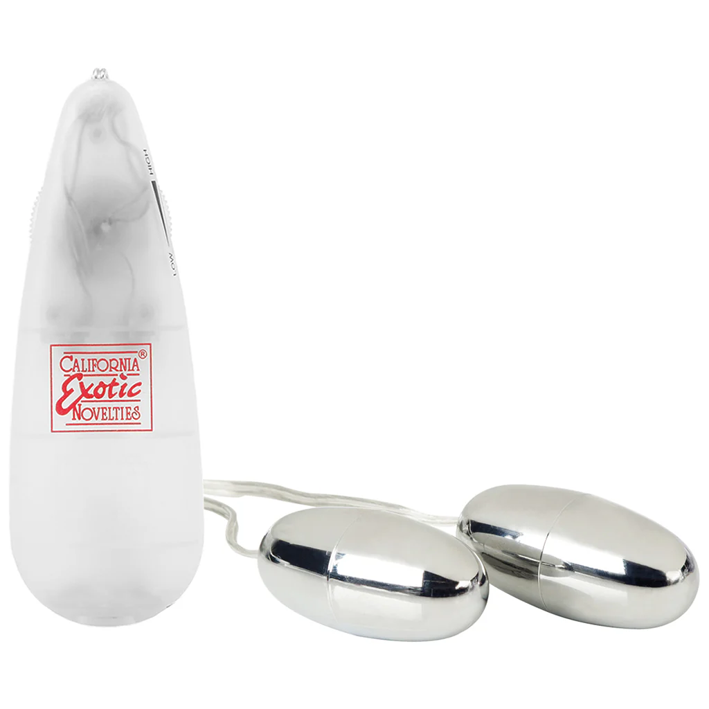 Pocket Exotics Double Silver Bullets Vibe