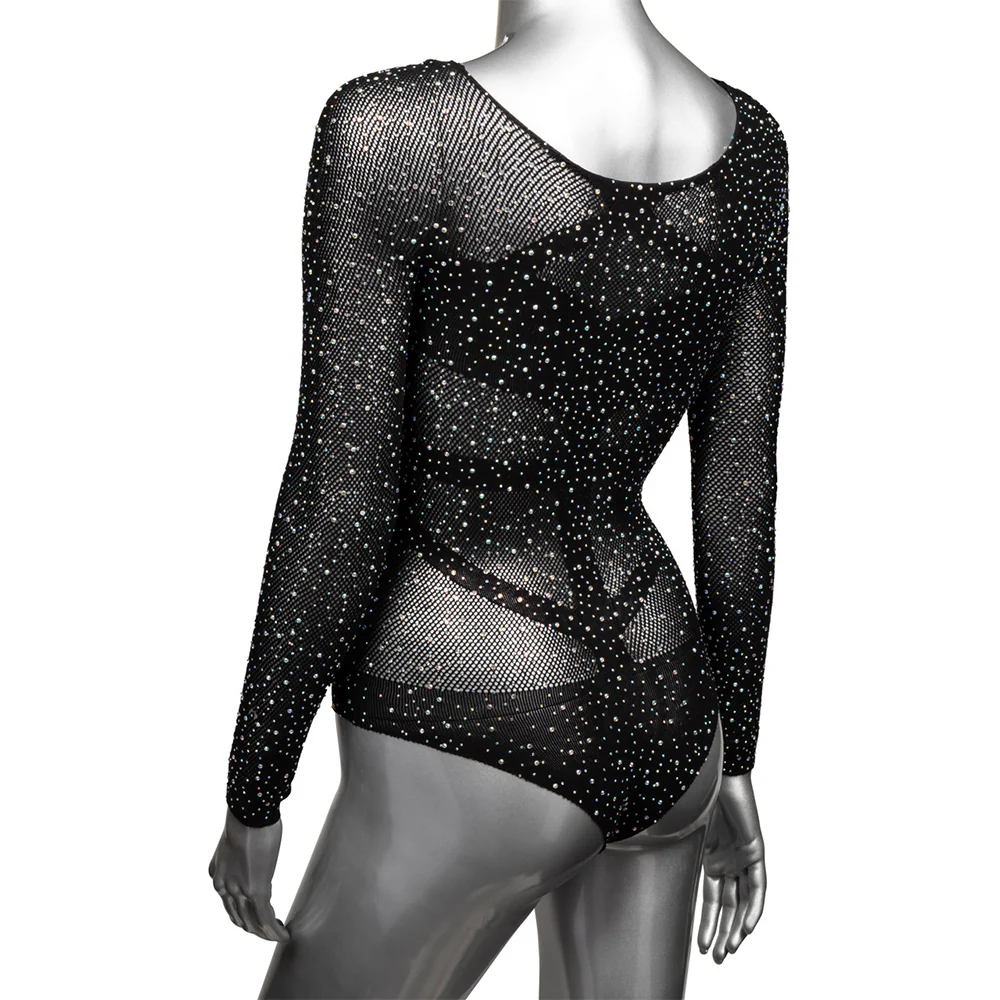 Radiance Long Sleeve Black Body Suit - Image 4